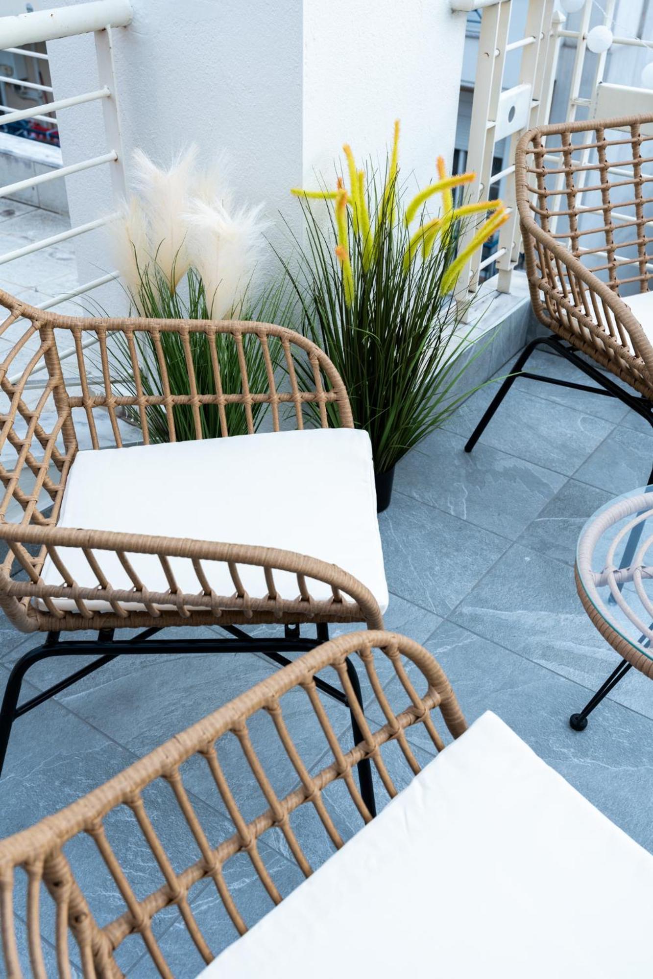 Pomegranate Luxury Penthouse Maisonette With Beautiful Terrace & Free Parking By Binobi ! Selanik Dış mekan fotoğraf