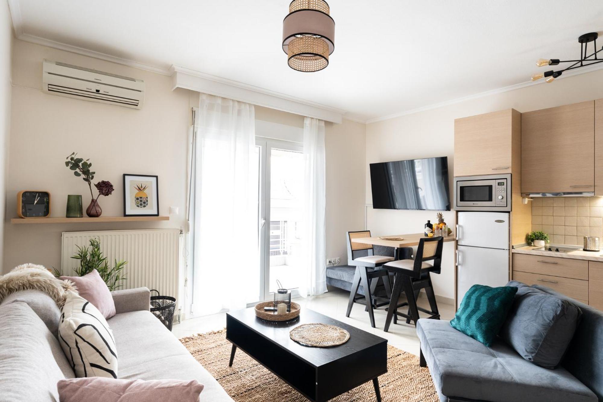 Pomegranate Luxury Penthouse Maisonette With Beautiful Terrace & Free Parking By Binobi ! Selanik Dış mekan fotoğraf
